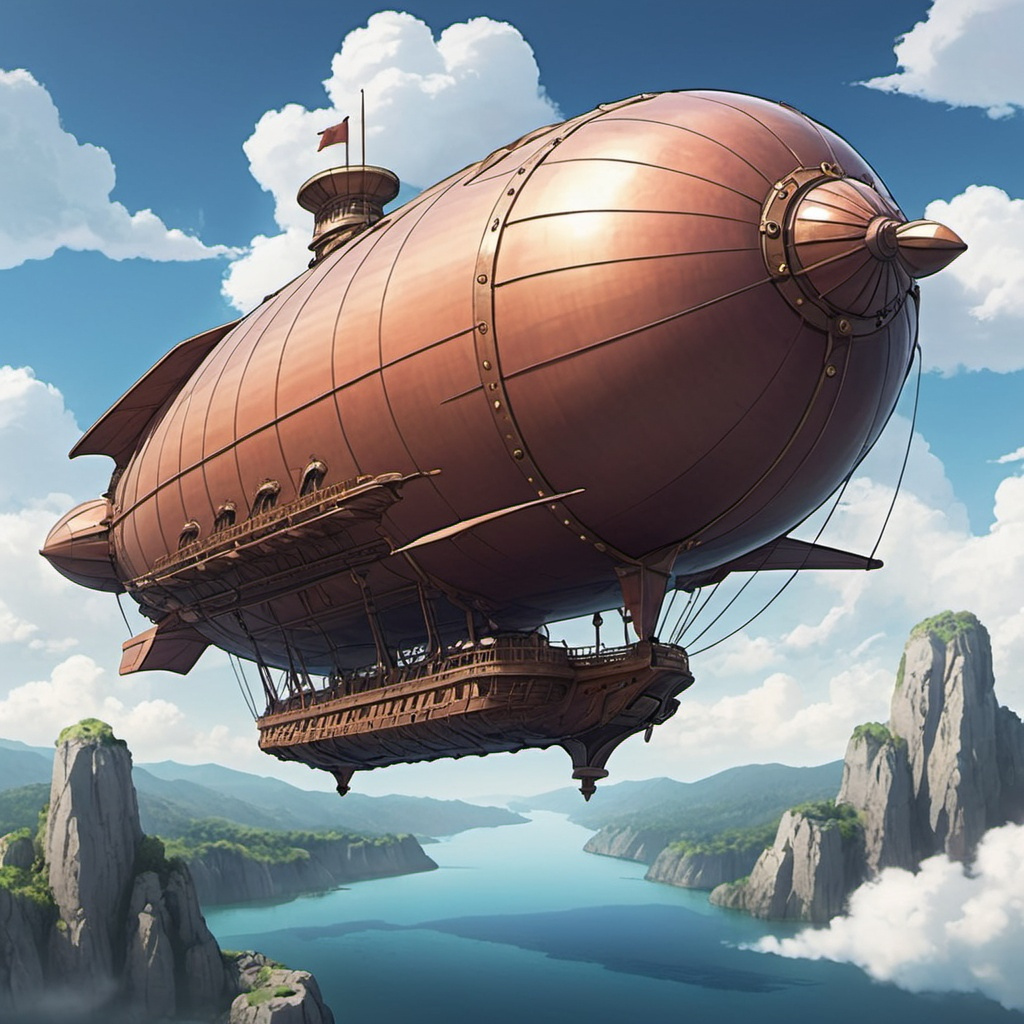My First Airship Design by OpenArt